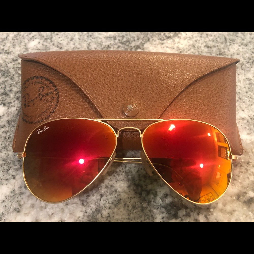 Ray Ban Aviator Flash Lens